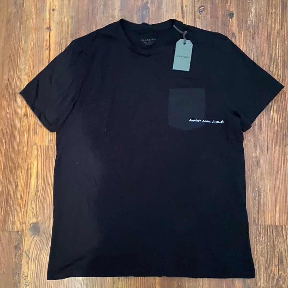 All saints scripture crew tshirt NWT